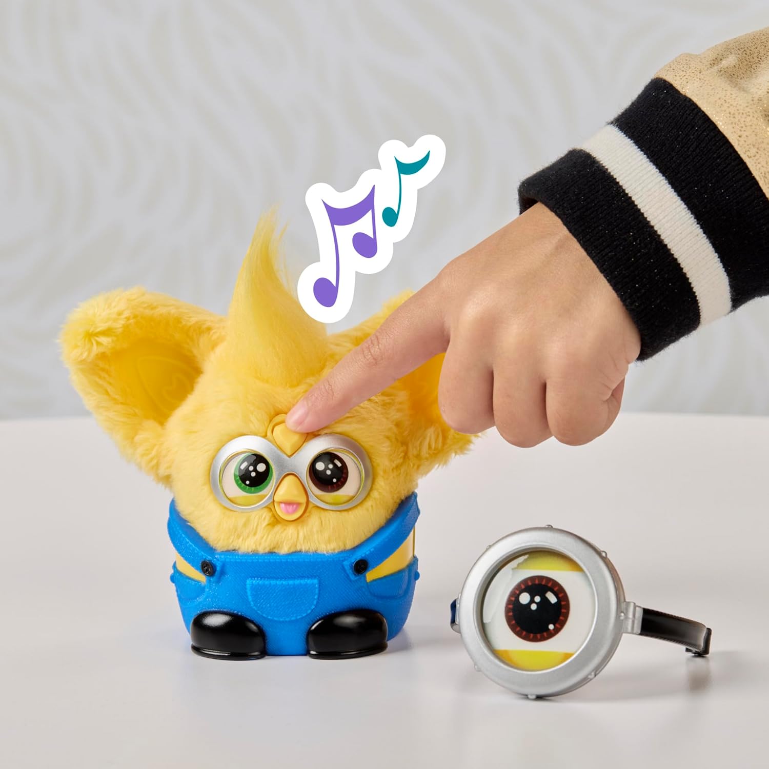 Furby Furblets Minions Collectible 3" Mini Plush, Electronic Toys, Officially Licensed, Ages 6+