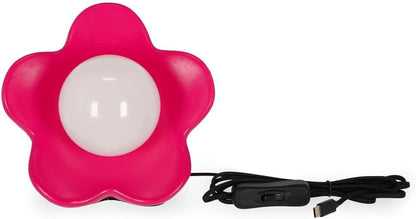Legami LED Table Lamp – Matte Pink – Flower Power