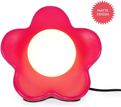 Legami LED Table Lamp – Matte Pink – Flower Power