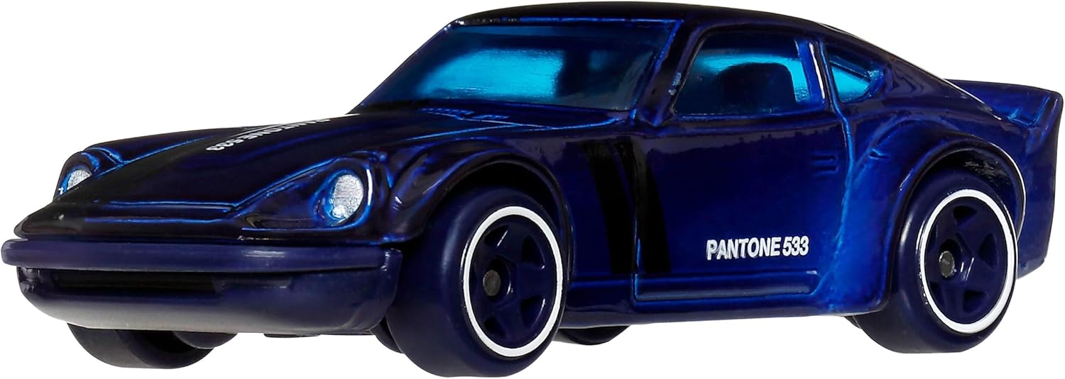 Hot Wheels Toy Car or Truck, Collectible Pantone 1:64 Scale Die-Cast Vehicle Featuring Classic Colors & Artistic Packaging (Styles May Vary), JKY47
