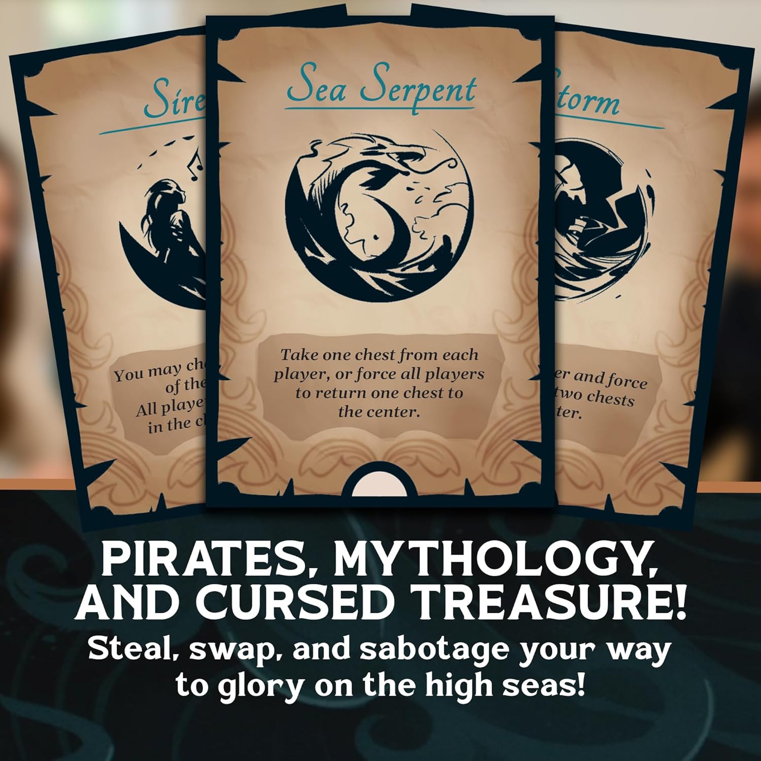 Cutthroat Cove: Pieces of Eight – Fast-Paced Pirate-Themed Card Game for 2–4 Players