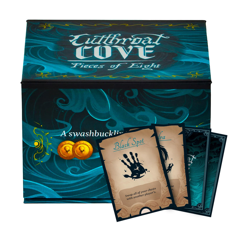 Cutthroat Cove: Pieces of Eight – Fast-Paced Pirate-Themed Card Game for 2–4 Players
