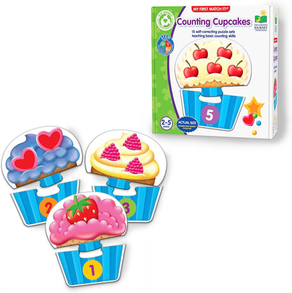The Learning Journey U116449 First Match It-Counting Cupcakes, One Size