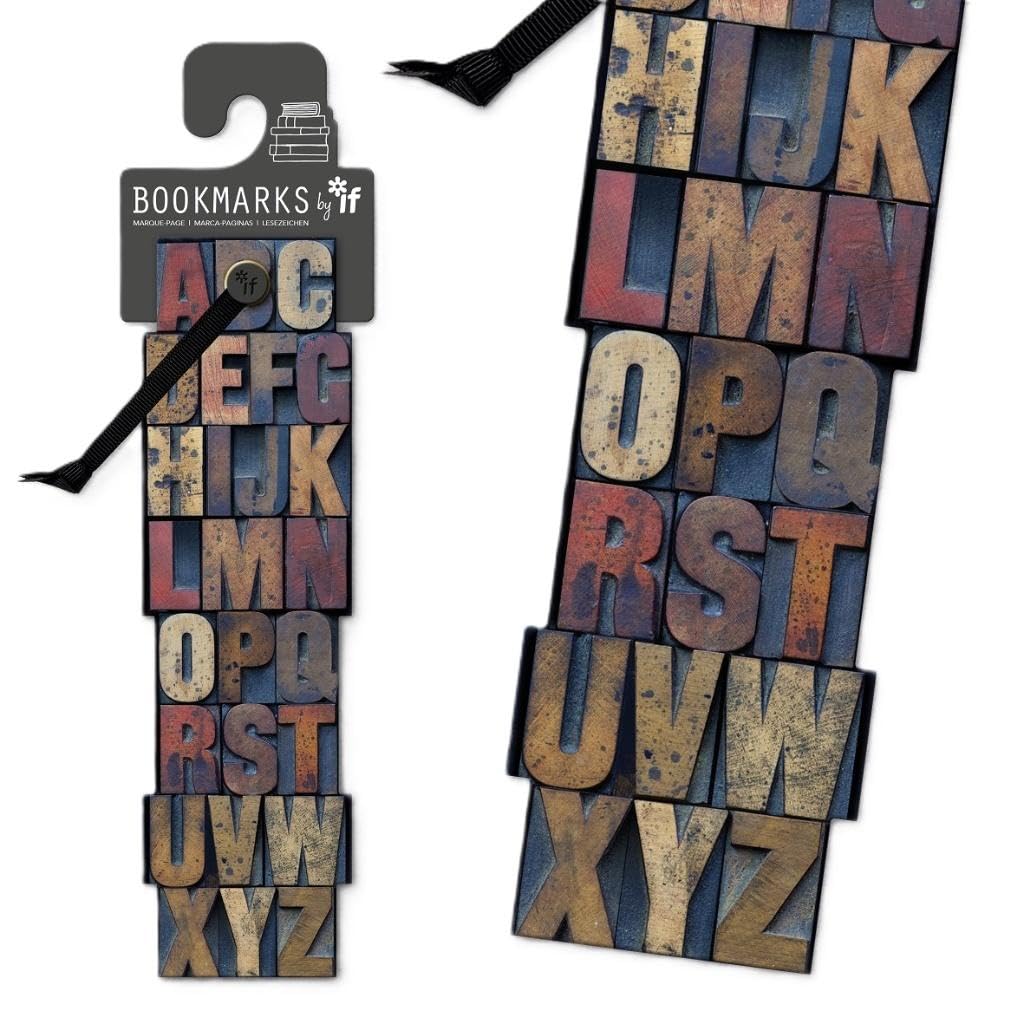 Academia Bookmarks - Letter Press