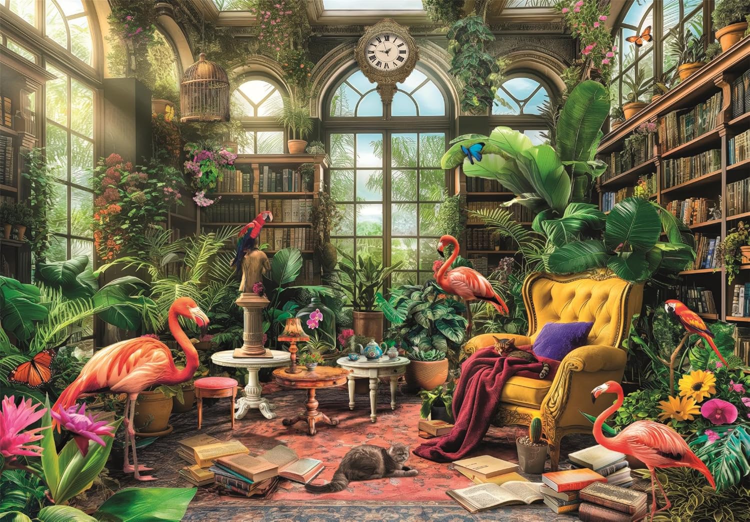 The Greenhouse Library Hqc (Compact Box 1000 Stukjes)