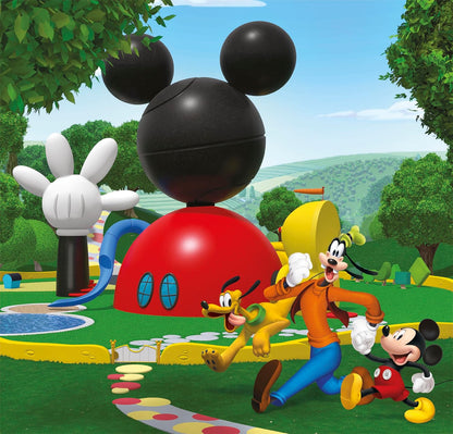 Clementoni Micky Maus Wunderhaus Kinder Puzzle 3 x 48 Teile - Micky Maus Puzzle 32 x 22 cm für Kinder ab 4 Jahre - Puzzle von Clementoni 25005