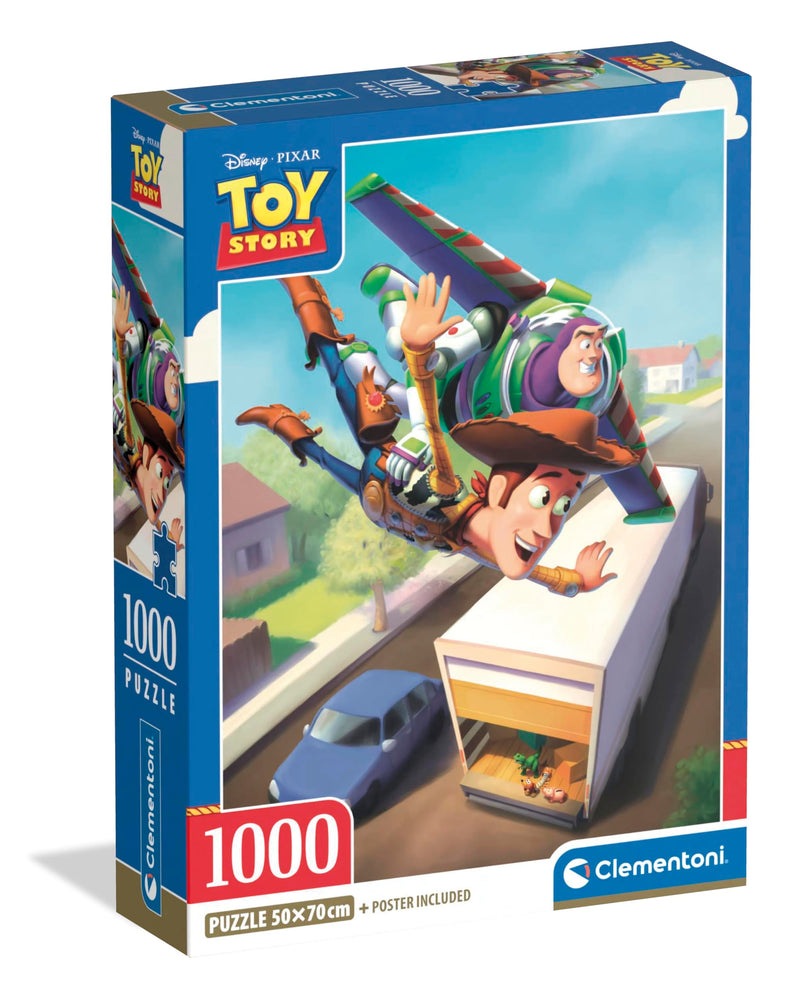 Clementoni Toy Story Puzzle 1000 Teile Erwachsene - Puzzle Erwachsene in 70 x 50 cm - Puzzle Erwachsene anspruchsvoll von Clementoni 37517