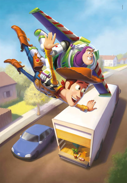 Clementoni Toy Story Puzzle 1000 Teile Erwachsene - Puzzle Erwachsene in 70 x 50 cm - Puzzle Erwachsene anspruchsvoll von Clementoni 37517