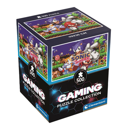 Clementoni SEGA Sonic 500 Teile Erwachsene - Sonic Puzzle Erwachsene in 49 x 36 cm - Puzzle Erwachsene anspruchsvoll von Clementoni 35807