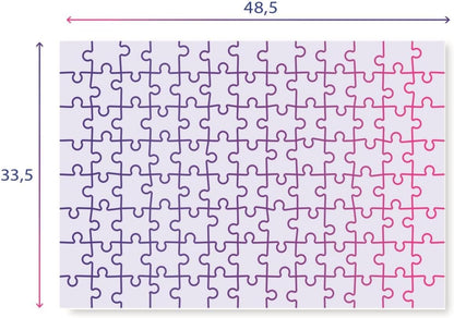 Clementoni Supercolor Disney Princess - Puzzle 104 Teile ab 6 Jahren - buntes Kinderpuzzle mit besonderer Leuchtkraft & Farbintensität - Puzzle für Kinder 25019