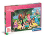 Clementoni Supercolor Disney Princess - Puzzle 104 Teile ab 6 Jahren - buntes Kinderpuzzle mit besonderer Leuchtkraft & Farbintensität - Puzzle für Kinder 25019