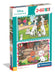 Clementoni Disney Classics Kinder Puzzle 2 x 60 Teile - Disney Puzzle 27 x 19 cm für Kinder ab 4 Jahre - Geschicklichkeitsspiel von Clementoni 24836