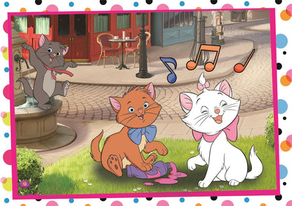 Clementoni Disney Classics Kinder Puzzle 2 x 60 Teile - Disney Puzzle 27 x 19 cm für Kinder ab 4 Jahre - Geschicklichkeitsspiel von Clementoni 24836