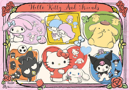 Clementoni Hello Kitty Puzzle 1000 Teile Erwachsene - Puzzle Erwachsene in 70 x 50 cm - Puzzle Erwachsene anspruchsvoll von Clementoni 37118