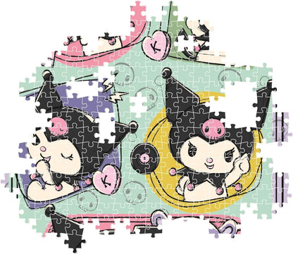 Clementoni Kuromi Puzzle 500 Teile Erwachsene - Puzzle Erwachsene in 49 x 36 cm - Puzzle Erwachsene anspruchsvoll von Clementoni 35622