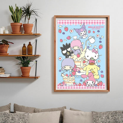 Clementoni Hello Kitty Puzzle 1000 Teile Erwachsene - Puzzle Erwachsene in 70 x 50 cm - Puzzle Erwachsene anspruchsvoll von Clementoni 37117