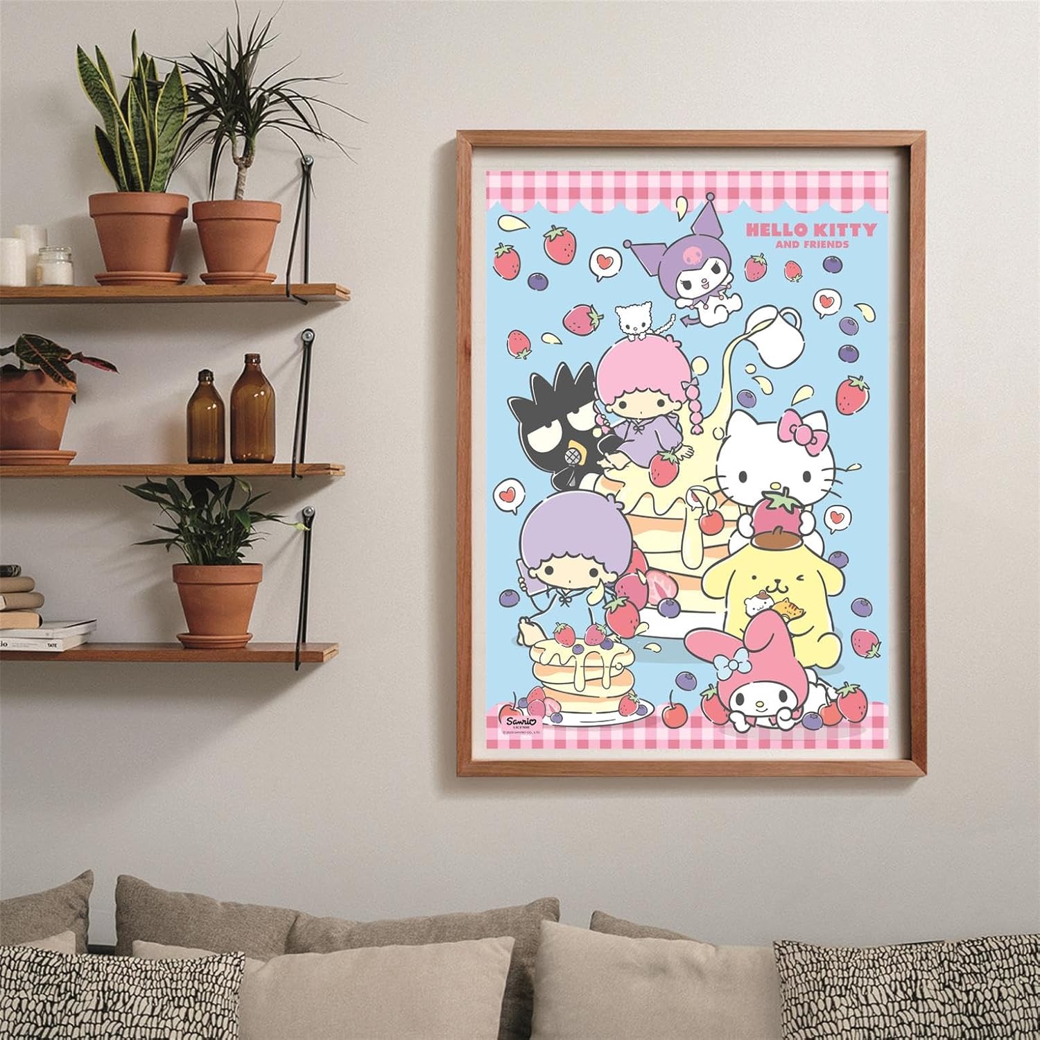 Clementoni Hello Kitty Puzzle 1000 Teile Erwachsene - Puzzle Erwachsene in 70 x 50 cm - Puzzle Erwachsene anspruchsvoll von Clementoni 37117
