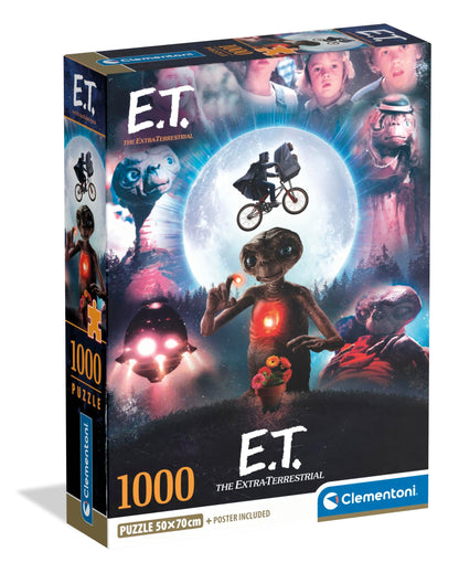 Clementoni E.T. Puzzle 1000 Teile Erwachsene - Puzzle Erwachsene in 70 x 50 cm - Puzzle Erwachsene anspruchsvoll von Clementoni 37516