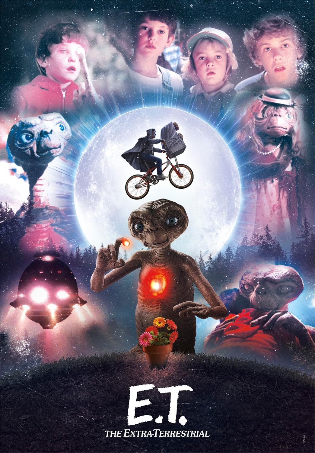 Clementoni E.T. Puzzle 1000 Teile Erwachsene - Puzzle Erwachsene in 70 x 50 cm - Puzzle Erwachsene anspruchsvoll von Clementoni 37516