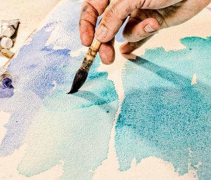 Van Gogh Blok met Aquarelverfpapier 12V 300G Formaat 24x32mm