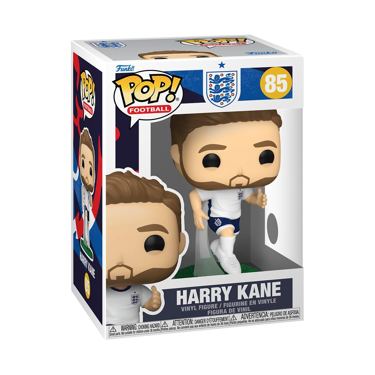 Funko POP! Football: England - Harry Kane - Figura in vinile da collezione - Idea regalo - Prodotto ufficiale - Giocattoli per bambini e adulti - Modello di figura per collezionisti ed esposizione
