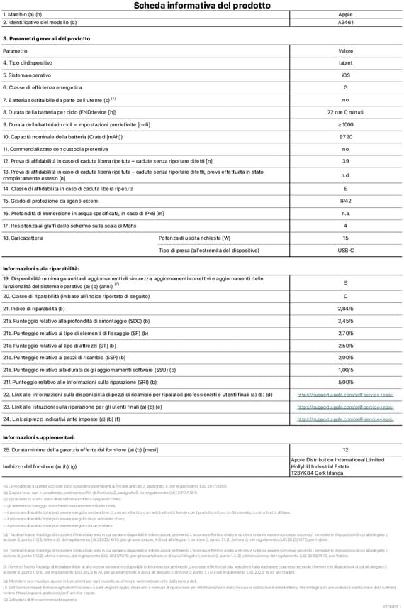 Ipad Air 13`` Wi-Fi 512Gb - Spg