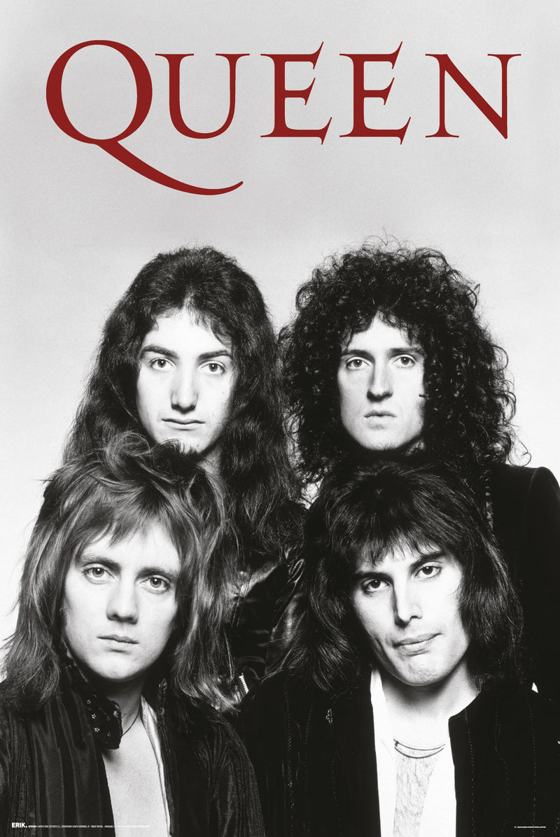 Grupo Erik Poster Queen Band - 36 x 24 inches / 91.5 x 61 cm - Shipped Rolled Up - Cool Posters, Art Poster, Wall Posters & Prints