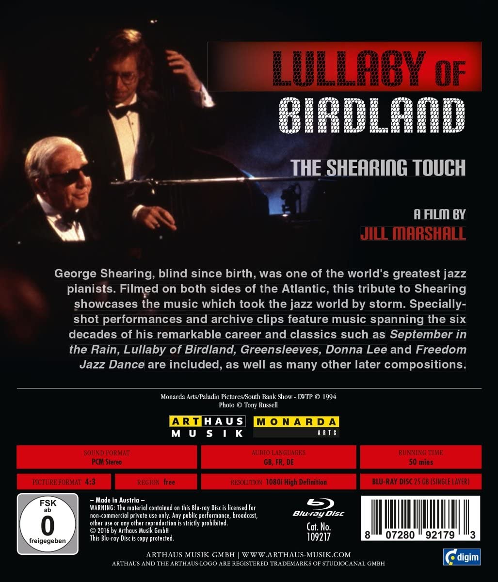 Lullaby Of Birdland: The Shearing Touch