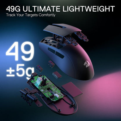 Mouse - Redragon K1Ng Standard M916-Std-1K 2.4G/Bt/Wired - Black