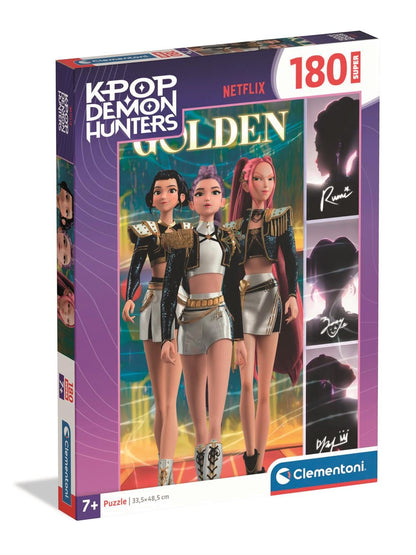 Clementoni - Puzzle K-Pop Demon Hunters, 180 Pieces (I-21761)