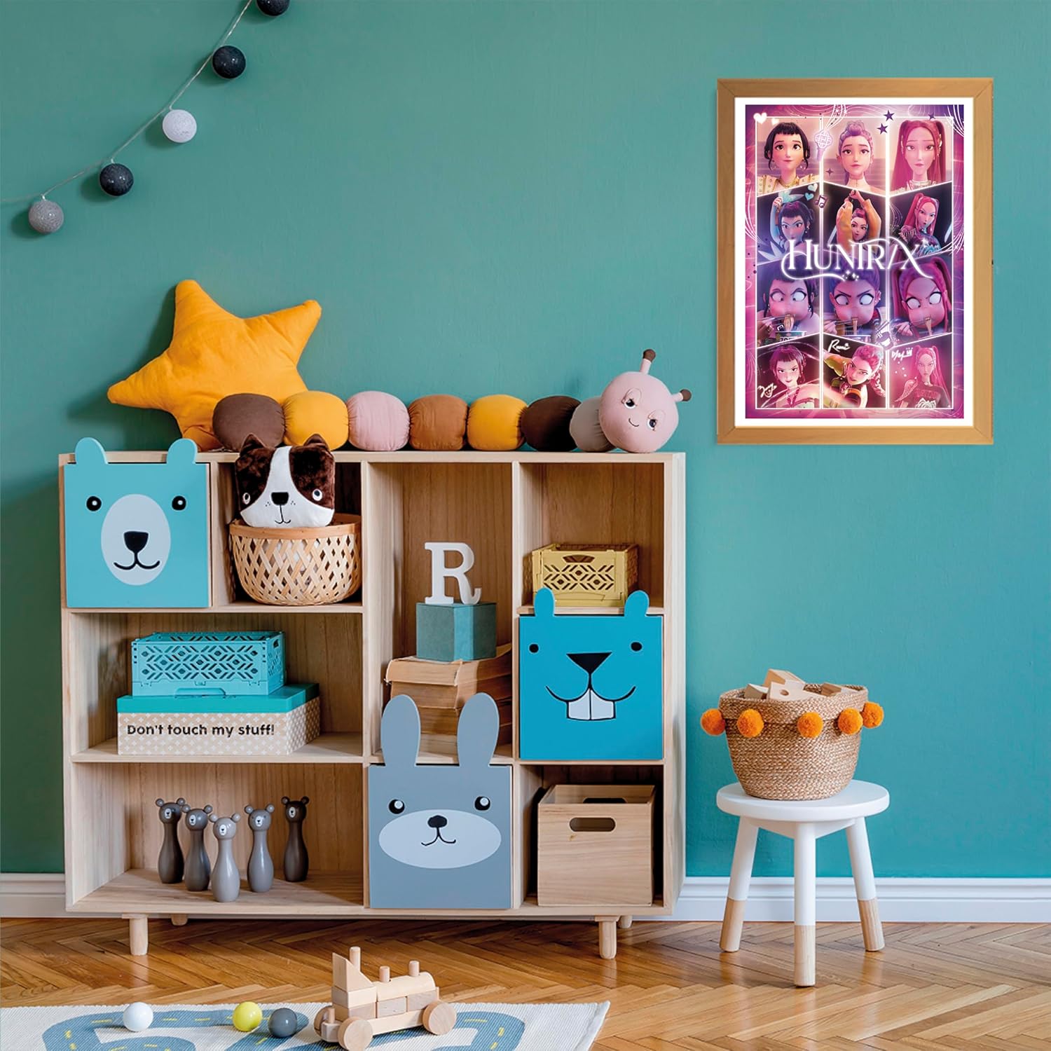 Clementoni Supercolor Kpop Demon Hunters - Puzzle 104 Teile ab 6 Jahren - buntes Kinderpuzzle mit besonderer Leuchtkraft & Farbintensität - Puzzle für Kinder 27242