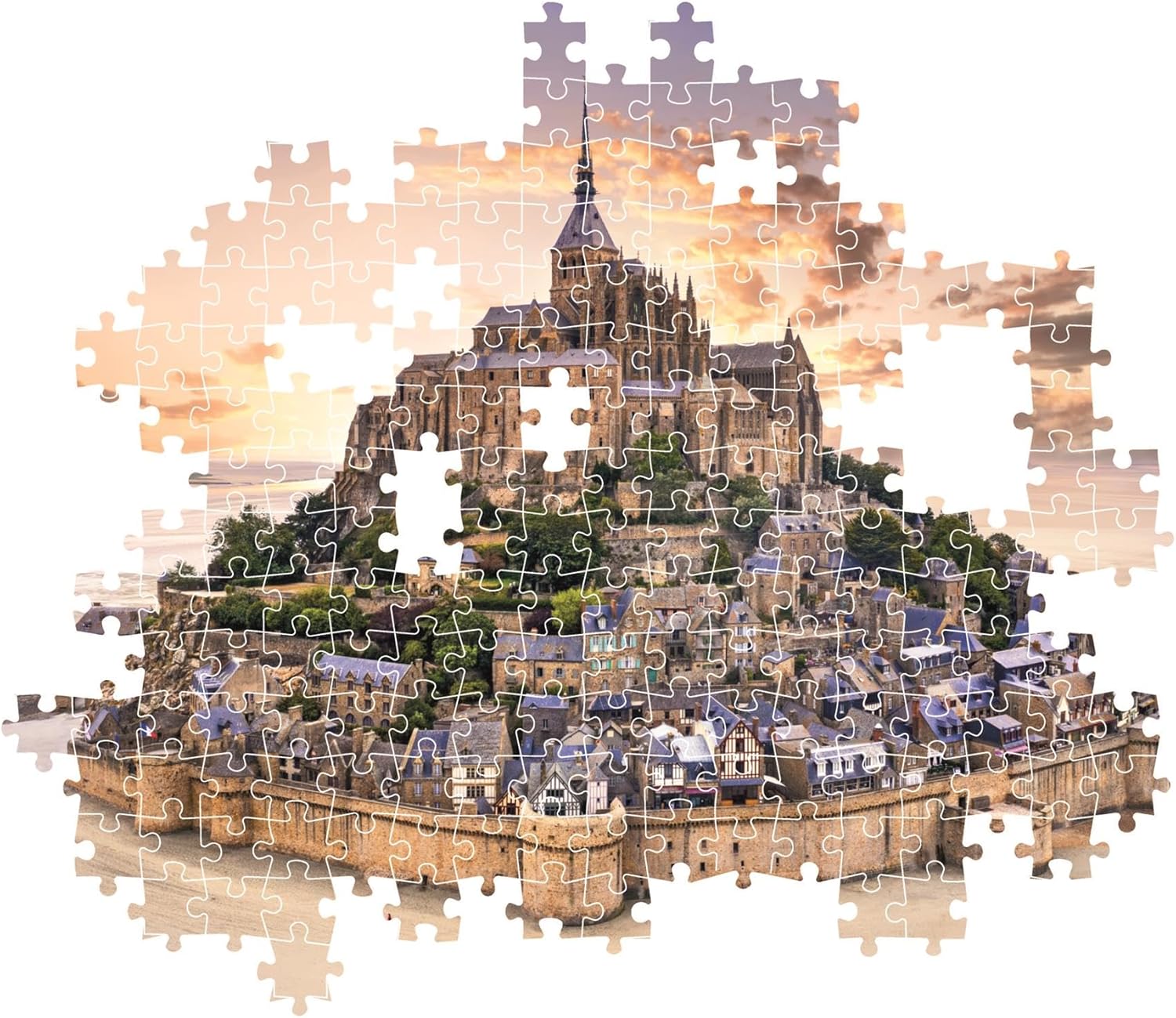 The Mont Saint-Michel Rising Hqc (Compact Box 1500 Stukjes)