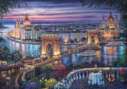 Lights Of The Danube Hqc (Compact Box 1000 Stukjes)