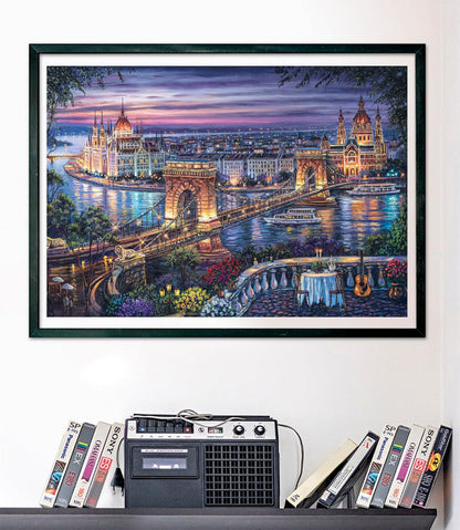 CLEMENTONI PZL 1000 HQC LIGHTS OF THE DANUBE 2026 COMPACT - 37113