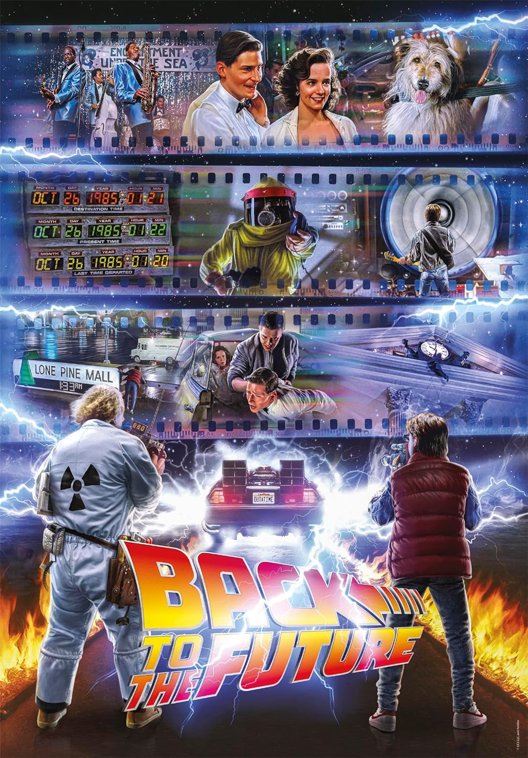 Cult Movies - Back To The Future (1000 Stukjes)