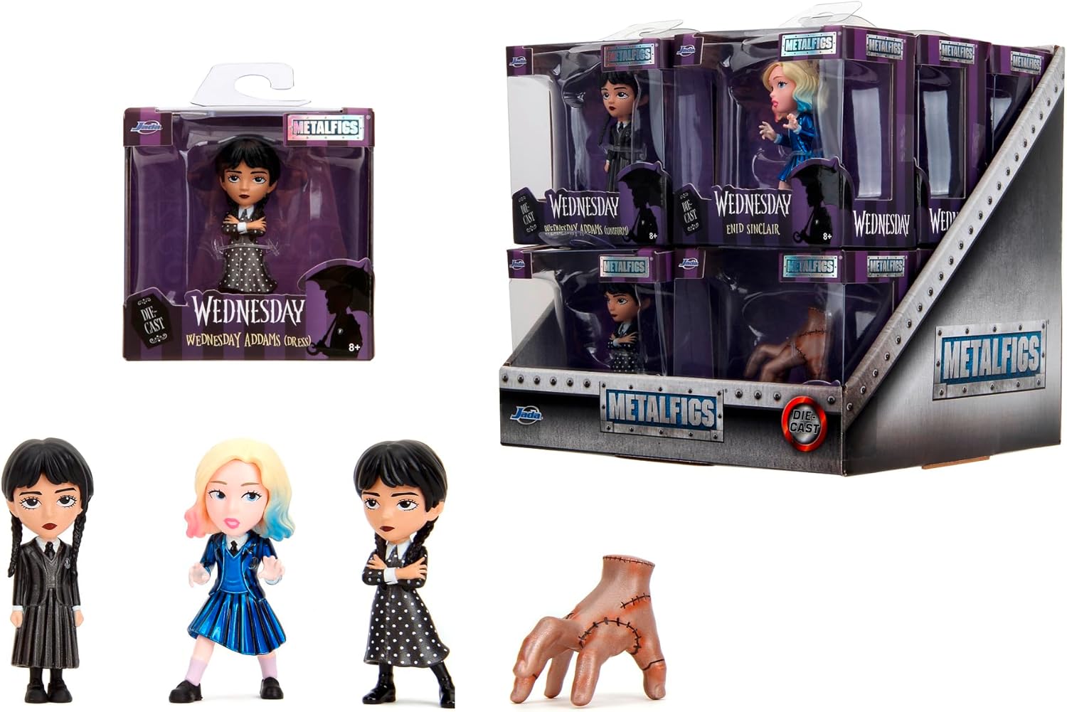 Jada Toys Wednesday Figures 2.5 Inches