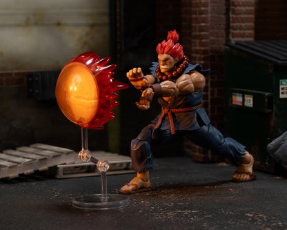 Jada Toys Street Fighter Akuma (15.7 cm) - Movable Collectible and Action Figure from Street Fighter 2: The Final Challengers, with Alternative Head, Hands and Accessories, from 13 Years