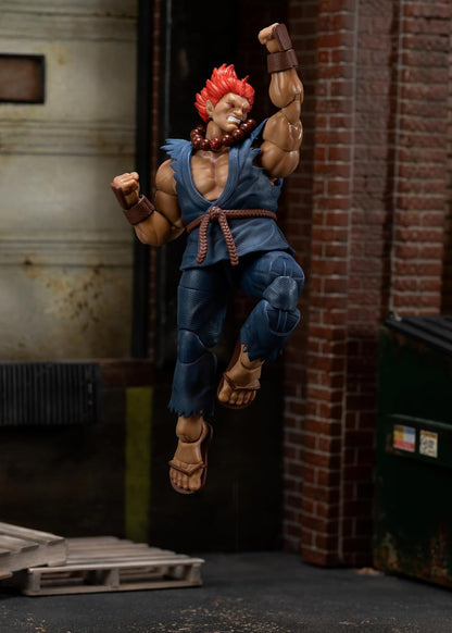 Jada Toys Street Fighter Akuma (15.7 cm) - Movable Collectible and Action Figure from Street Fighter 2: The Final Challengers, with Alternative Head, Hands and Accessories, from 13 Years