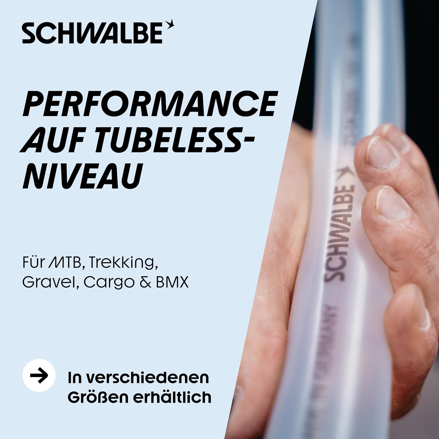Schwalbe Aerothan Schlauch – Fahrradschläuche für Urban, MTB, Race und Touring Fahrräder – Fahrradschlauch aus TPU – Made in Germany