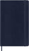 Moleskine Daily Planner 2027, Soft Cover 12 Month Diary with Elastic Closure, Large 13x21 Cm, Sapphire Blue