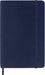 Moleskine Daily Planner 2027, Soft Cover 12 Month Diary with Elastic Closure, Pocket Size 9x14 Cm, Sapphire Blue