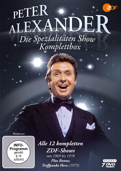 Die Peter Alexander Spezialitäten Show - Komplettbox (Alle 12 ZDF-Shows plus Treffpunkt Herz) (Neuauflage
