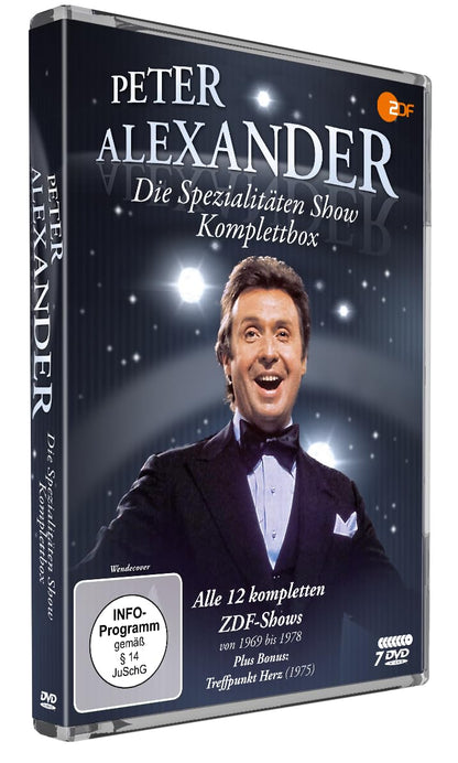 Die Peter Alexander Spezialitäten Show - Komplettbox (Alle 12 ZDF-Shows plus Treffpunkt Herz) (Neuauflage