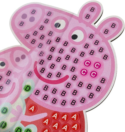 Peppa & Evie Crystal Art Junior Buddies Xl