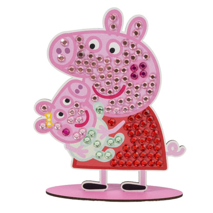 Peppa & Evie Crystal Art Junior Buddies Xl