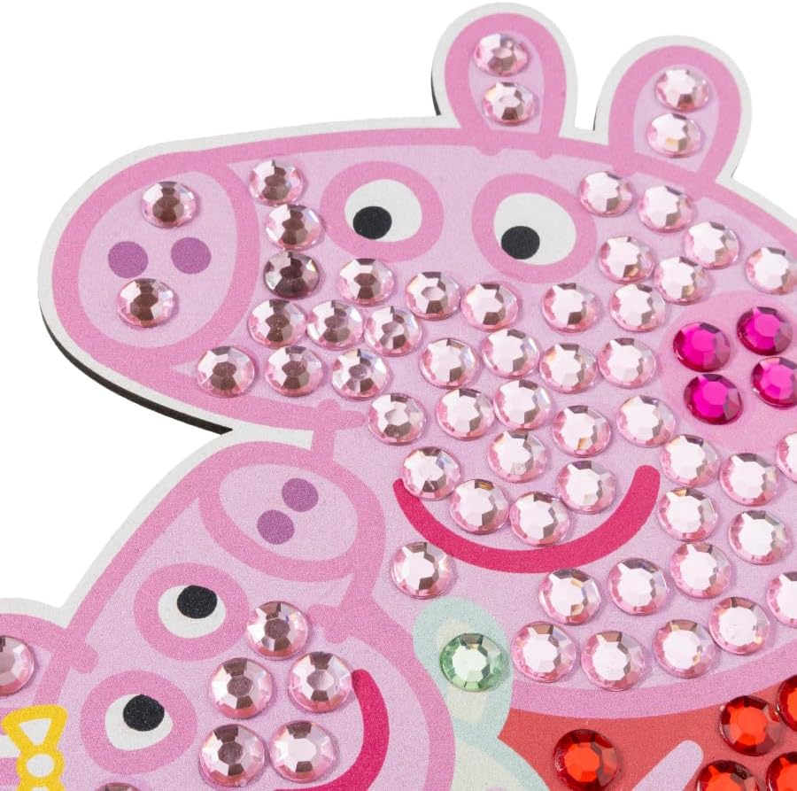 Peppa & Evie Crystal Art Junior Buddies Xl
