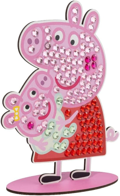 Peppa & Evie Crystal Art Junior Buddies Xl