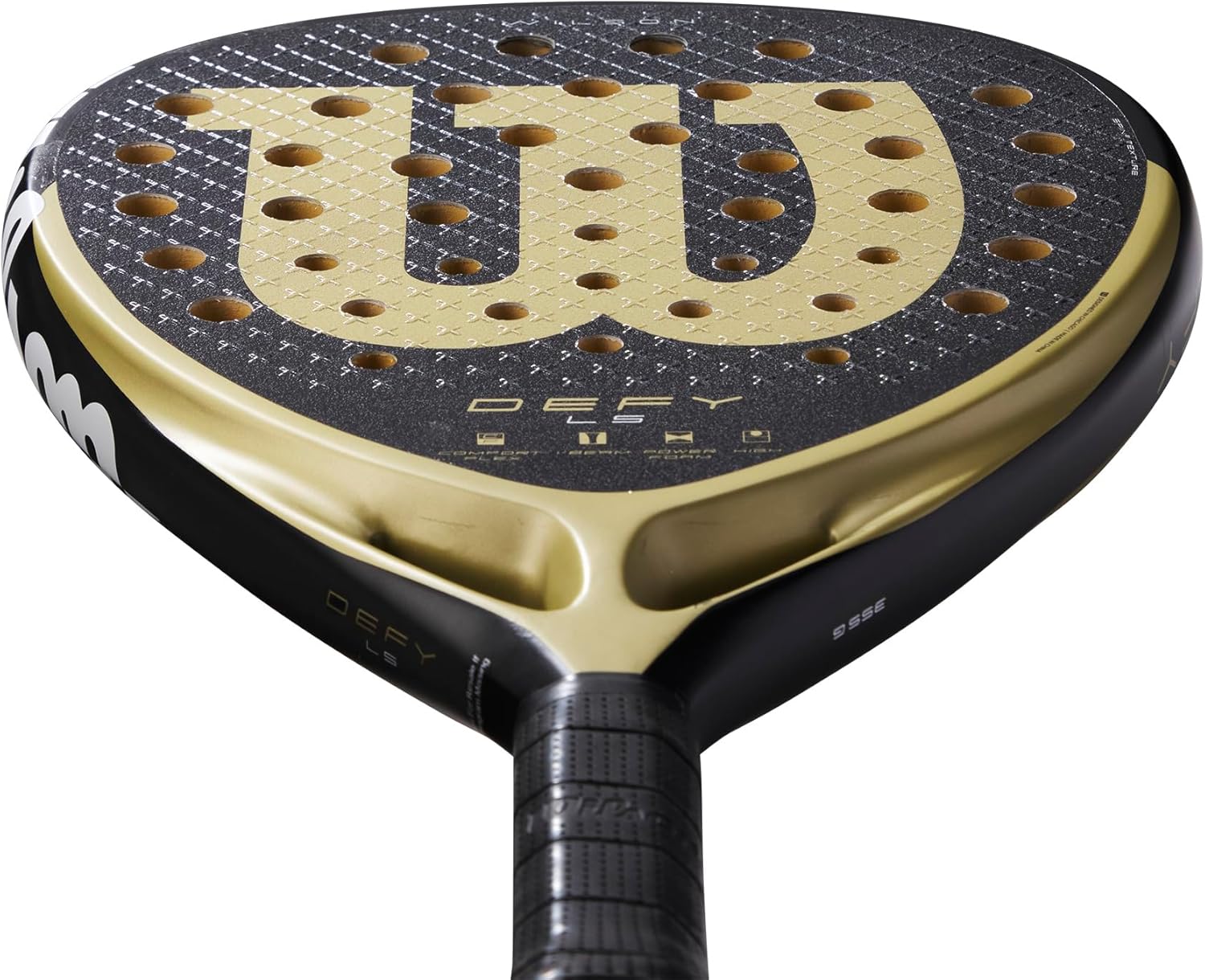 Wilson - Defy Ls V1 - Padel Racket - Black/Gold