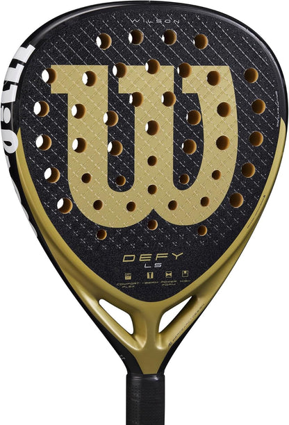 Wilson - Defy Ls V1 - Padel Racket - Black/Gold