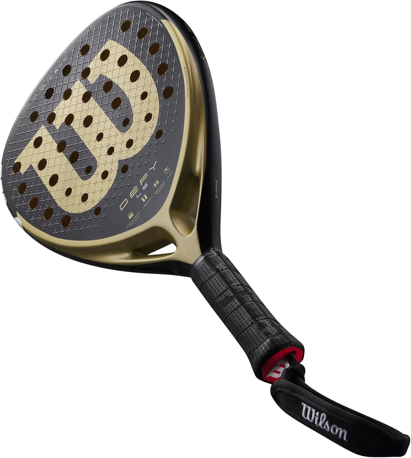 Wilson - Defy Ls V1 - Padel Racket - Black/Gold